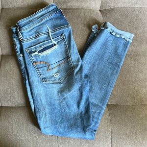 American Eagle Super Stretch Jegging Crop